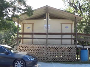 restrooms at white city park